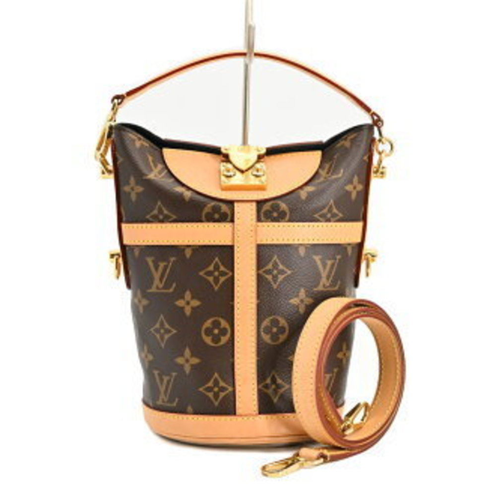 Louis Vuitton duffel bag handbag brown
